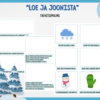 Töölehed - talveteemaline "Loe ja joonista"