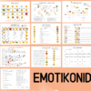"EMOTIKONID - töölehtede komplekt"