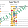 "EMOTIKONID - töölehtede komplekt" - Image 4