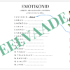 "EMOTIKONID - töölehtede komplekt" - Image 11