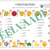 "EMOTIKONID - töölehtede komplekt" - Image 3