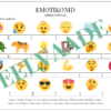 "EMOTIKONID - töölehtede komplekt" - Image 2