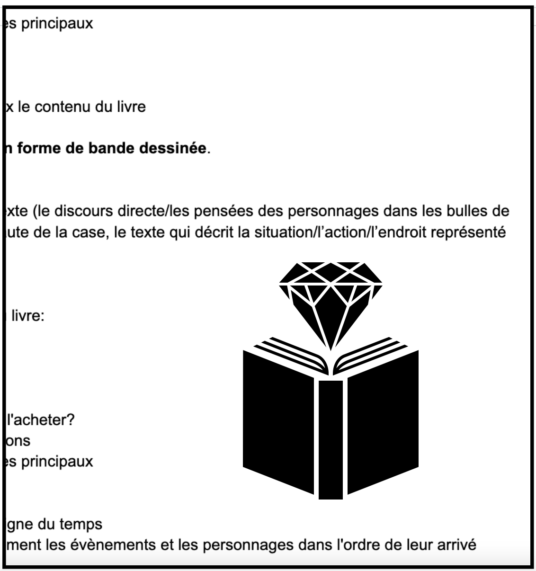 Les travaux finaux sur le livre lu (10 idées)