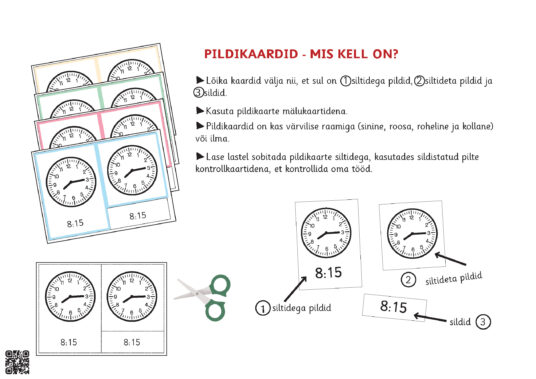 Pildikaardid - "Mis kell on?" - Image 2