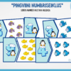 Numbrid 1-10 "Pingviini numbriseiklus"