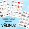 "VÄLIMUS - väikesed sõna- ja pildikaardid"
