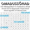 tähesegadik - omadussõnad