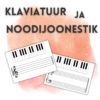 Klaviatuur ja noodijoonestik
