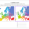 EUROOPA RISTSÕNAD & TÖÖLEHED (riigilipud, pealinnad, vaatamisväärsused, kontuurkaardid) - Image 8