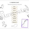 EUROOPA RISTSÕNAD & TÖÖLEHED (riigilipud, pealinnad, vaatamisväärsused, kontuurkaardid) - Image 7