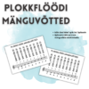 Plokkflöödi mänguvõtted ühel lehel
