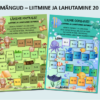 Matemaatilised lauamängud - liitmine ja lahutamine (20 piires) 2 tk