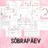 "SÕBRAPÄEV - töölehtede komplekt armastusest (12 lk)"