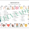 "SÕBRAPÄEV - töölehtede komplekt armastusest (12 lk)" - Image 2
