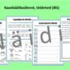 Täishääliku ja kaashäälikuühendi töölehed, 8 lk - Image 3