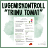 Lugemiskontroll "TRIINU TOMAT"