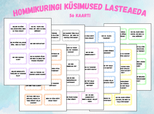 Hommikuringi küsimused lasteaeda