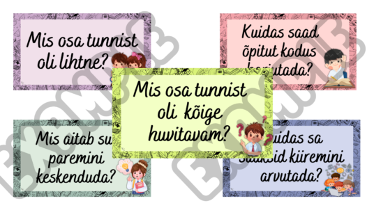Refleksiooni küsimused (matemaatika)