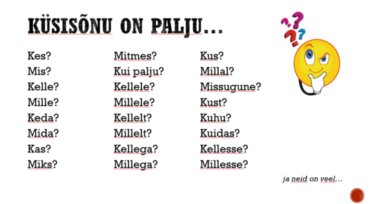 Moodusta sõnale vastav küsimus. Powerpoint. - Image 2