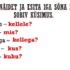 Moodusta sõnale vastav küsimus. Powerpoint. - Image 3