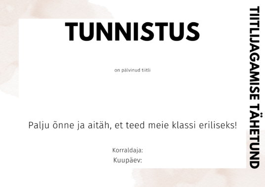 Tiitlijagamise tähetund