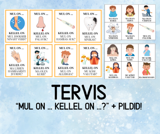"TERVIS - "Mul on ... kellel on ..." + PILDIKAARDID"