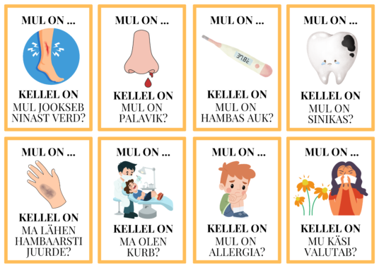 "TERVIS - "Mul on ... kellel on ..." + PILDIKAARDID" - Image 2