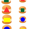 Suur ja väike vastlakukkel geomeetriliste kujunditega (vastlapäev) - Image 2