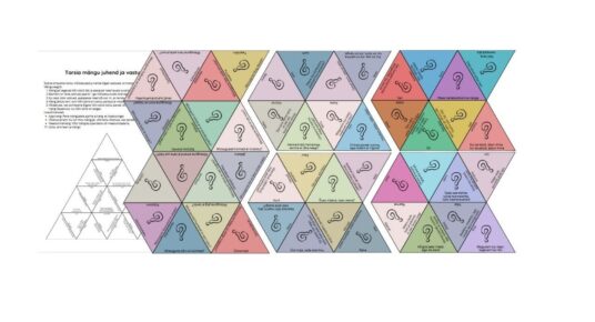 Tarsia mängude komplekt (3tk). „Mõistatused“