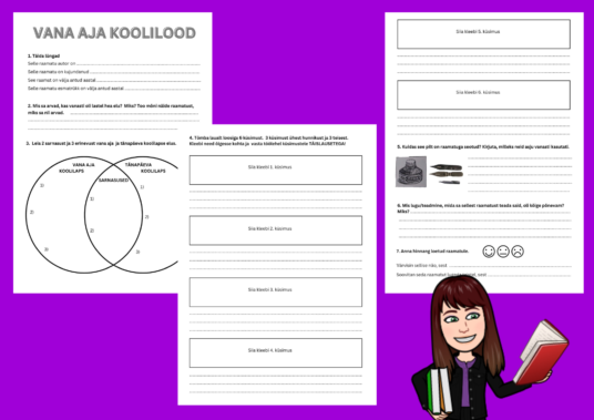 Lugemiskontroll Tiia Toomet "Vana aja koolilood"