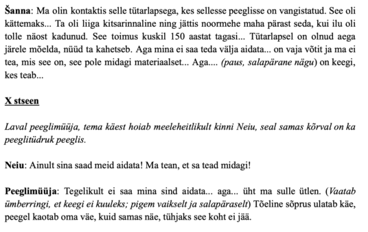"Peegel" – näidend põhikoolile - Image 4