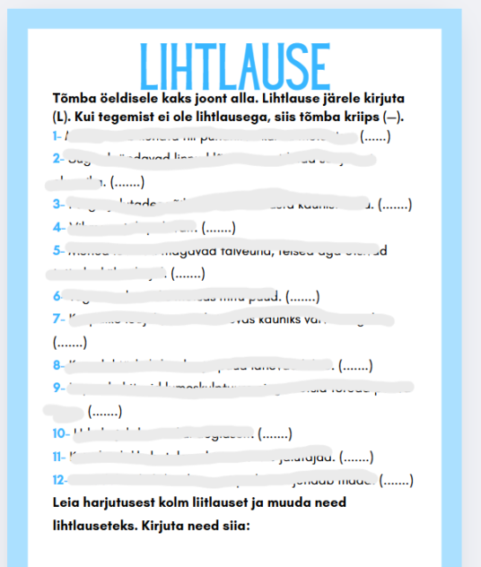Lihtlause