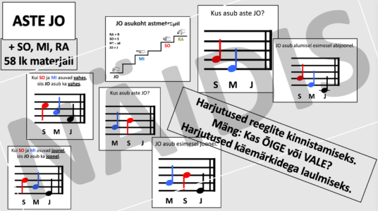 Aste JO (tutvustus 1.kl)