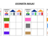 Joonista maja! (Visuaalne taju, värvitaju, tähelepanu)