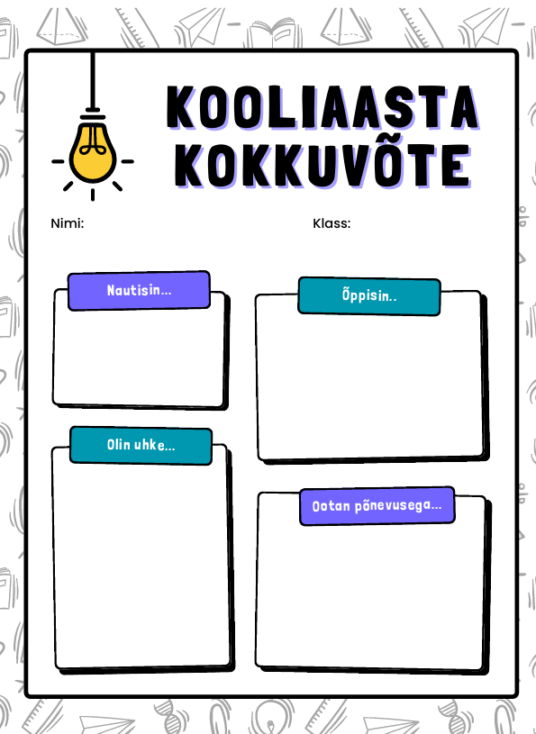 Minu kooliaasta kokkuvõte - Image 5