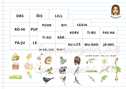 Lugemismäng "Kevad"