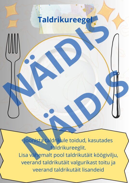 Taldrikureegel