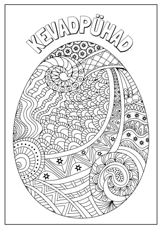 Kevadpühad/munadepühad/lihavõtted mandala