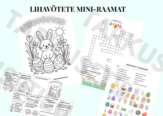 Lihavõtete mini-raamat