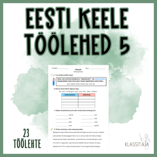 EESTI KEELE TÖÖLEHED 5
