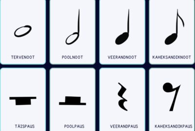 Nootide ja pauside pikkused