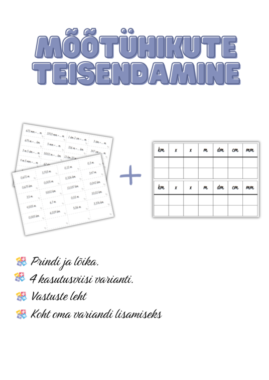 Mõõtühikute teisendamine