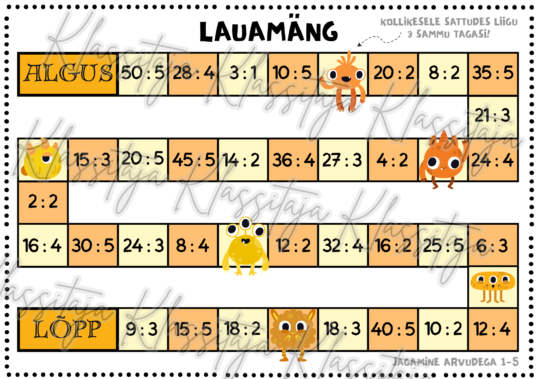LAUAMÄNGUD "KORRUTA JA JAGA" - Image 4