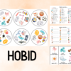 "HOBID/VABA AEG (“Leia ühine sümbol”, pildikaardid, tööleht, piltsõnastik)”