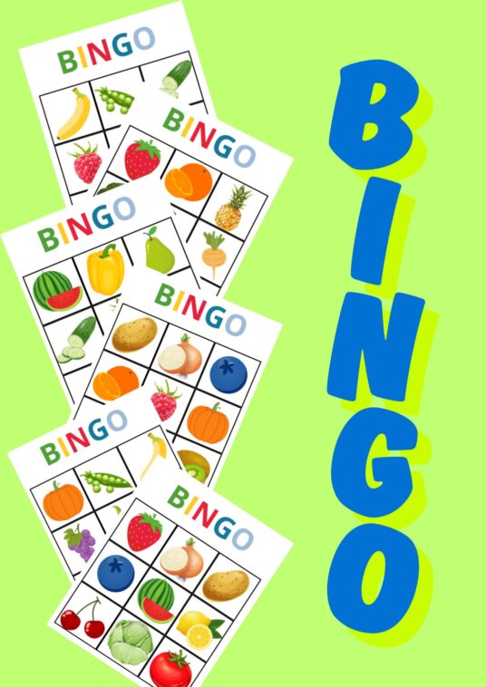 BINGO (köögiviljad, puuviljad ja marjad)