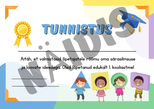 I kooliastme tunnistus