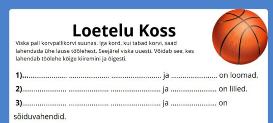 ÕUESÕPE Loetelu