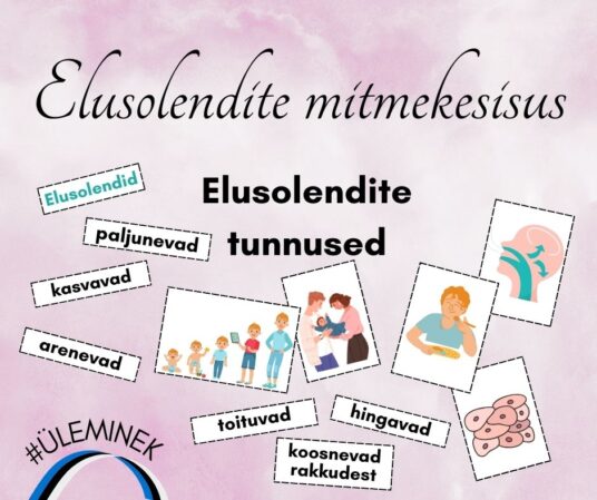 Rääkivad seinad: Elusolendite tunnused