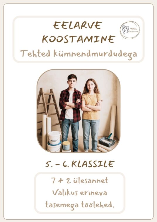 EELARVE KOOSTAMINE- tehted kümnendmurdudega