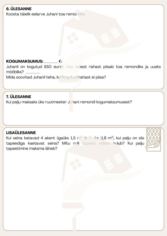 EELARVE KOOSTAMINE- tehted kümnendmurdudega - Image 4